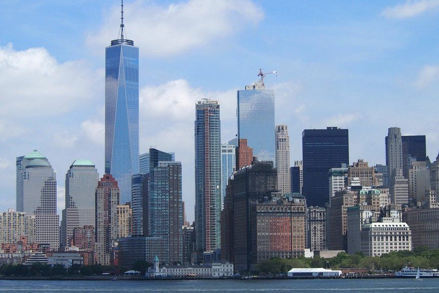 Lower Manhattan skyline, New York